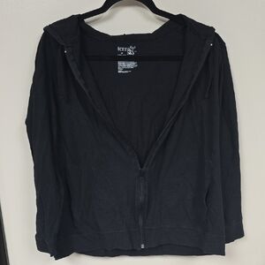 Terra & Sky Women's Classic Black Hoodie